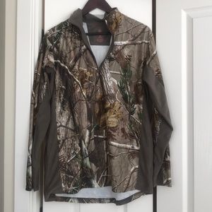 3/4 zip MEN’s RealTree zipup